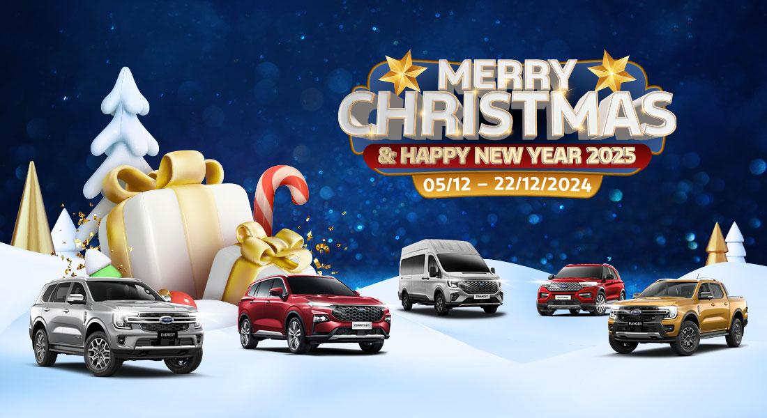 Chương trình khuyến mãi Ford Giáng Sinh
